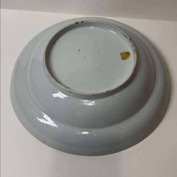 Antique 19th C. Chinese Famille Rose Medallion Porcelain Basin –Heavy Enamel 10" - Picture 5 of 6